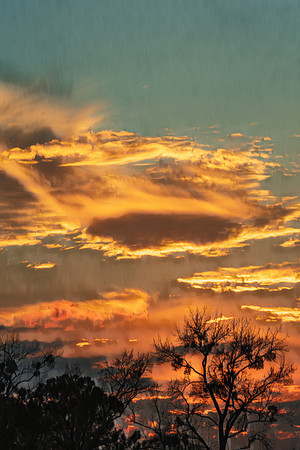 Golden Embrace of Dusk