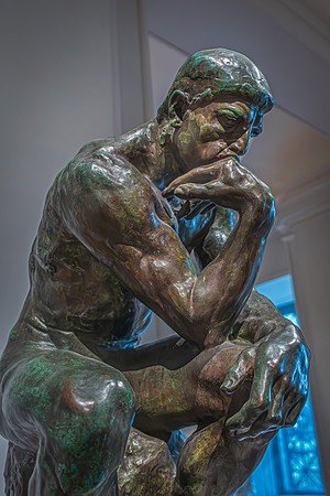 Contemplation in Bronze: The Thinker Sculpture